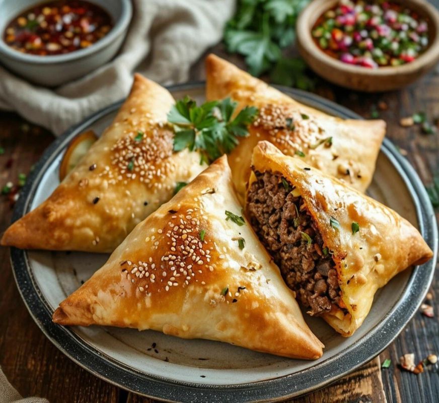 Вкусное путешествие: как приготовить самсу с говядиной и луком