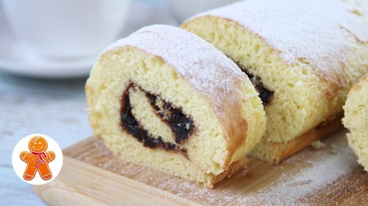 Порадуйте близких: быстрый рулет на сметане за 30 минут