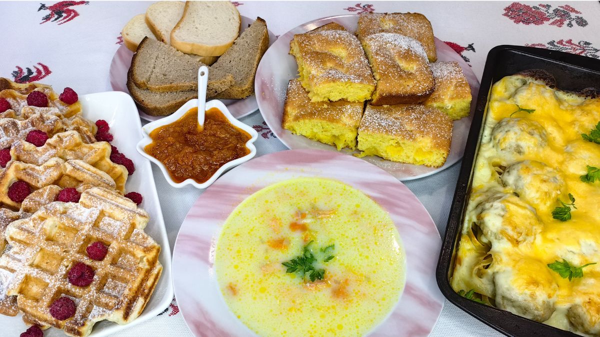 Удивительное меню на завтра: завтрак, обед, ужин и сладости всего за 2 часа