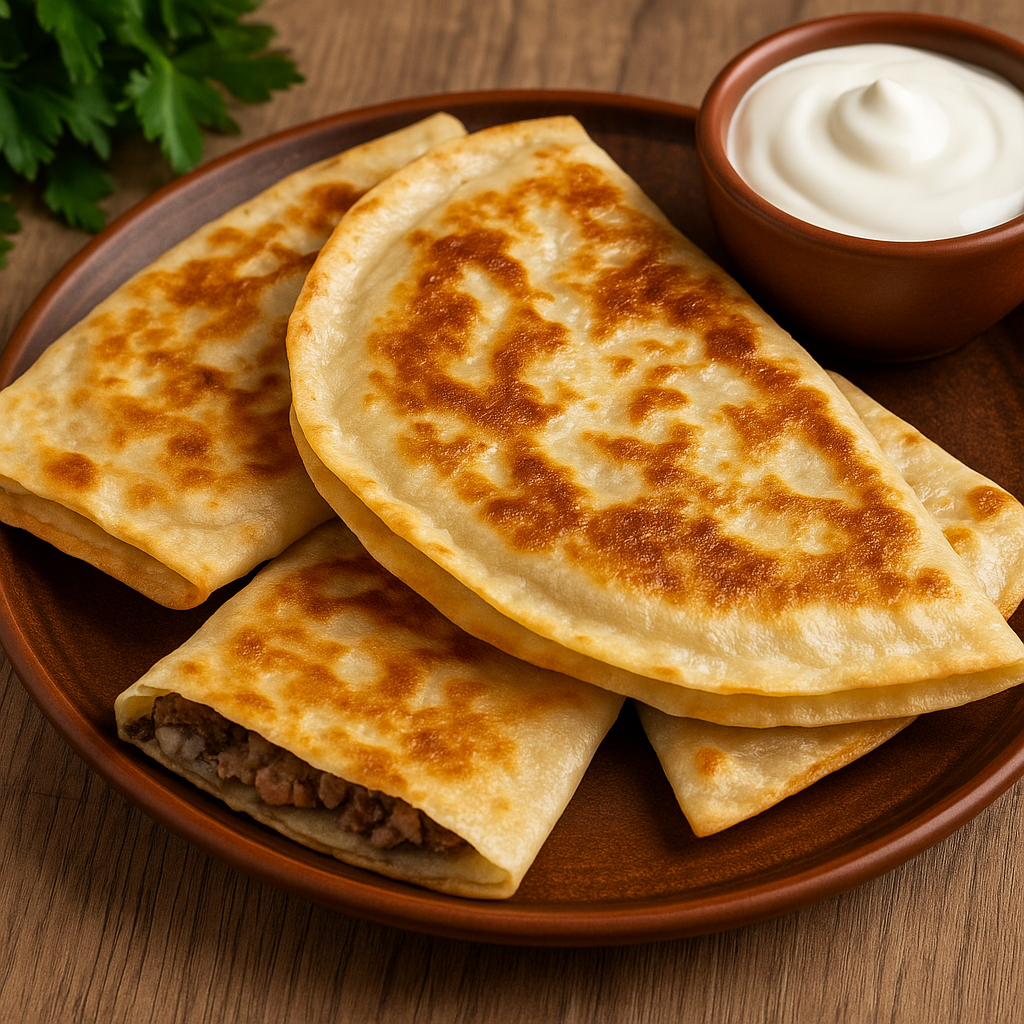 Ленивые чебуреки из лаваша: бюджетный перекус за 10 минут