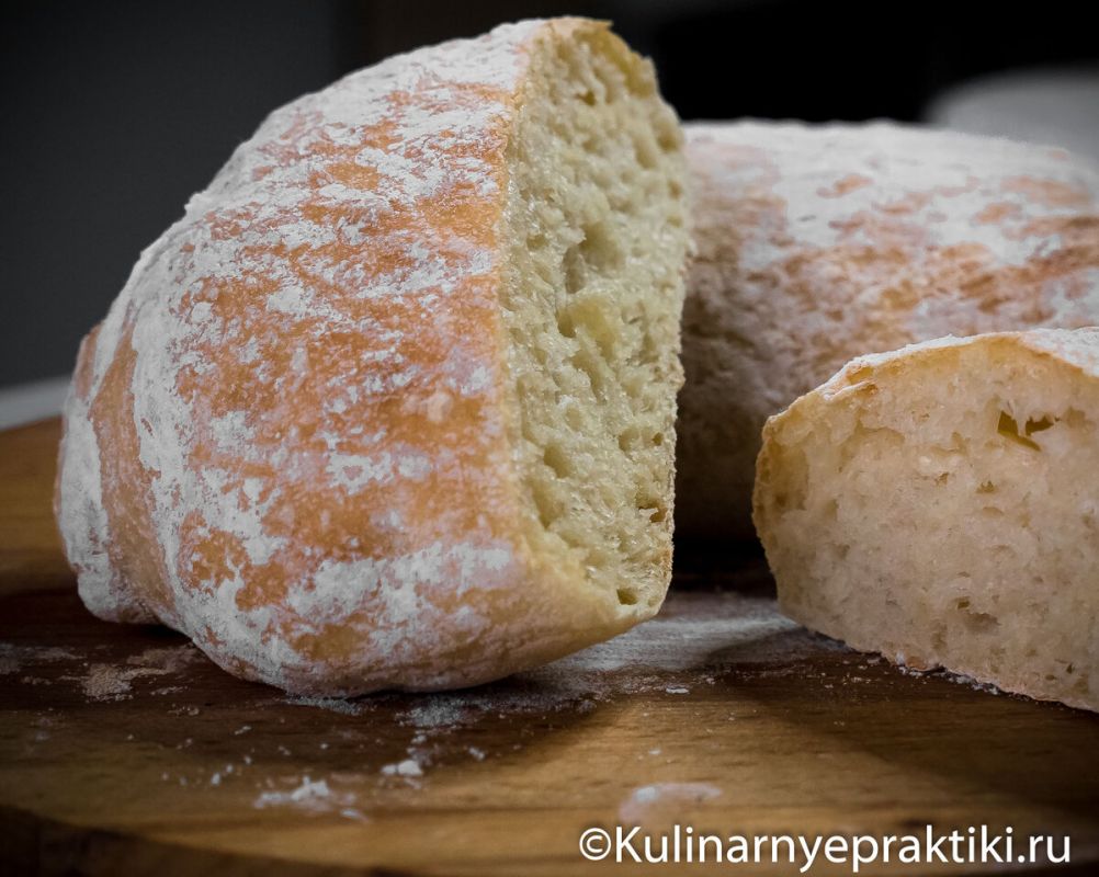 Простой способ испечь чиабатту для начинающих