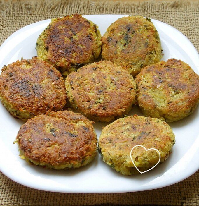 Котлеты из нута и булгура
