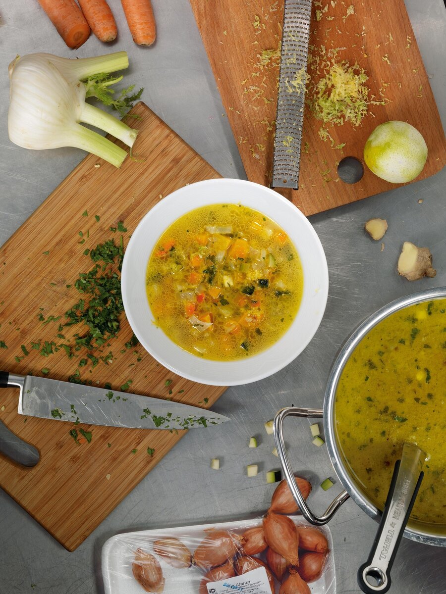 Новый взгляд на минестроне: искушение с лаймом