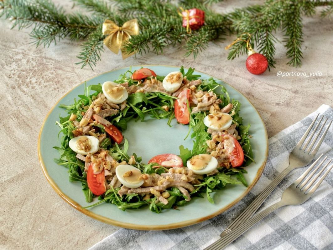 Непревзойденный салат для праздничного стола