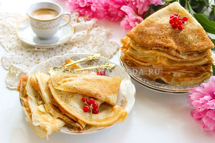 Тонкие и нежные блины: секреты идеального рецепта