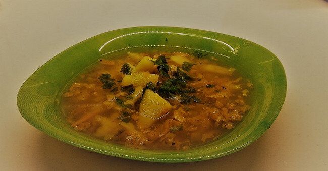 Вкусный и легкий постный рисовый суп для всей семьи