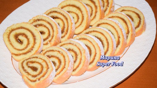 Бисквитный рулет за полчаса: просто, быстро и вкусно