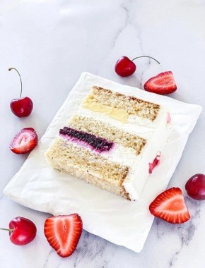 Вкусный ванильный бисквит для вашего торта