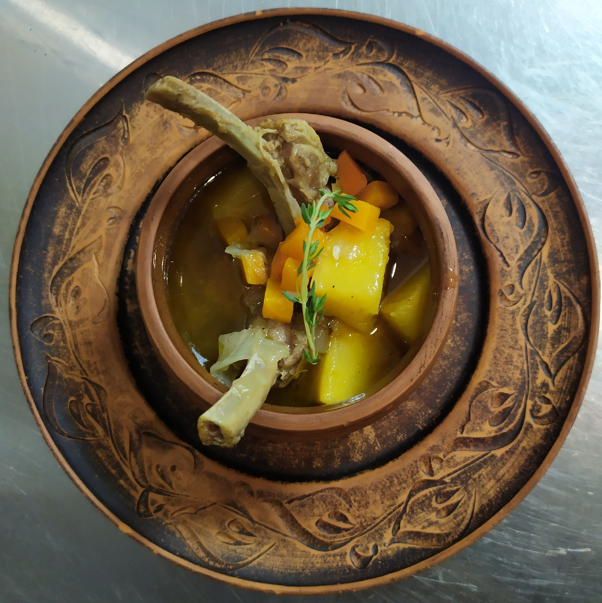 Ушное из баранины с репой: кулинарный шедевр