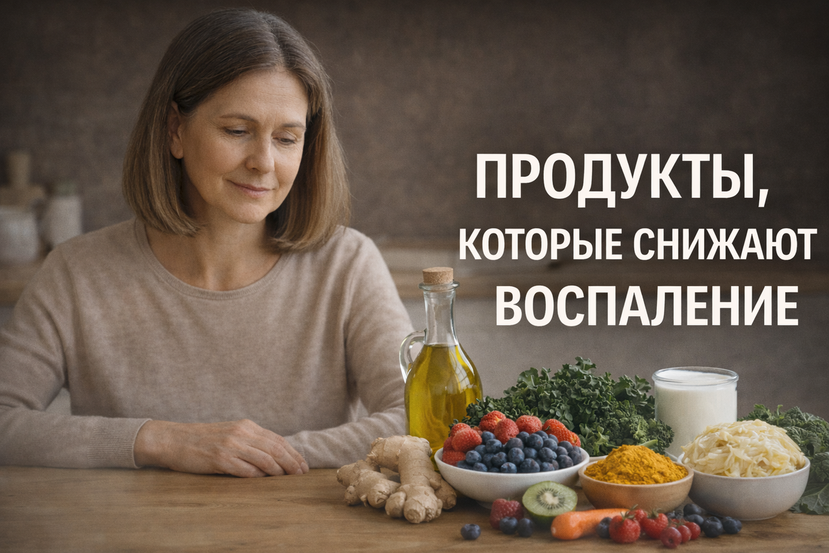 Как правильное питание может снизить воспаление в организме