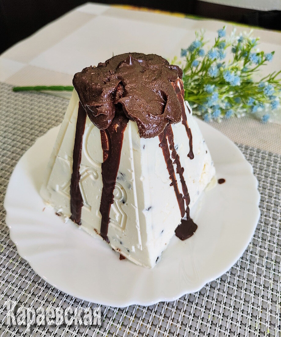 Пасхальные рецепты: Вкусная кето-пасха с шоколадной глазурью