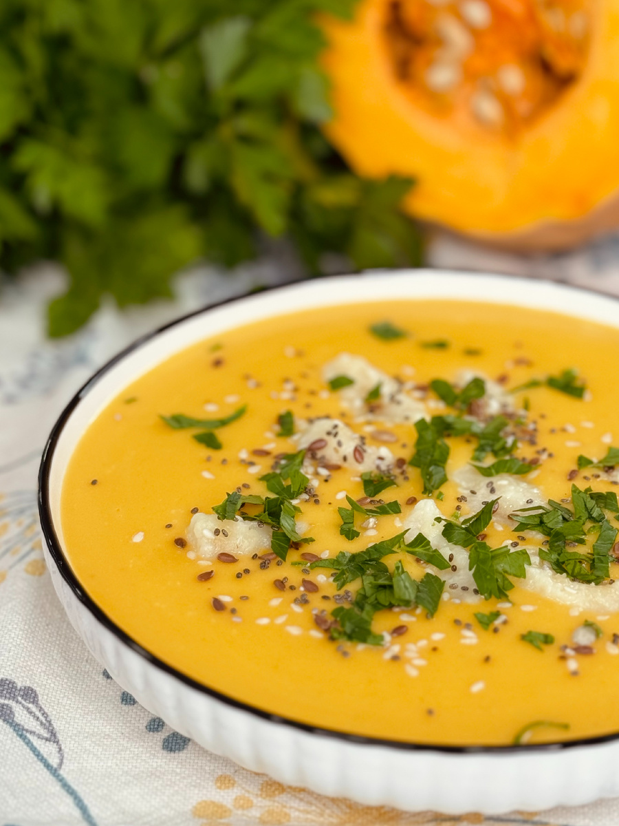 Нежный тыквенный суп-пюре: Блиц-рецепт, который покорит сердца