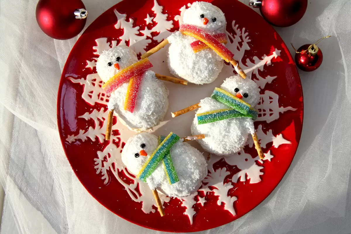 Печенье «Снеговички» — вкусное развлечение для всей семьи