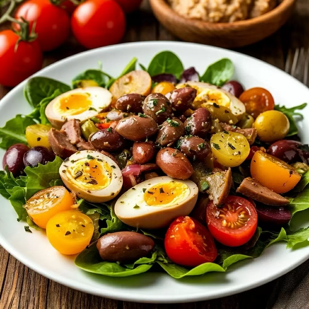 Нисуаз без тунца: Вегетарианская версия французского классика