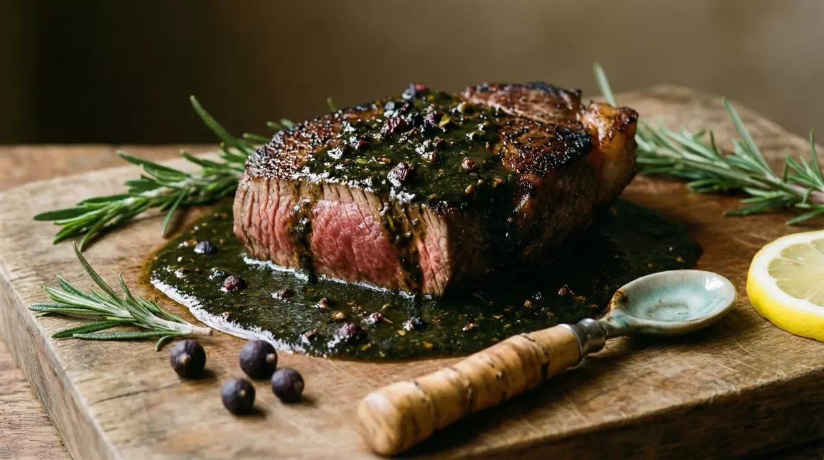 Оленина с можжевеловым соусом: вкус природы на вашем столе