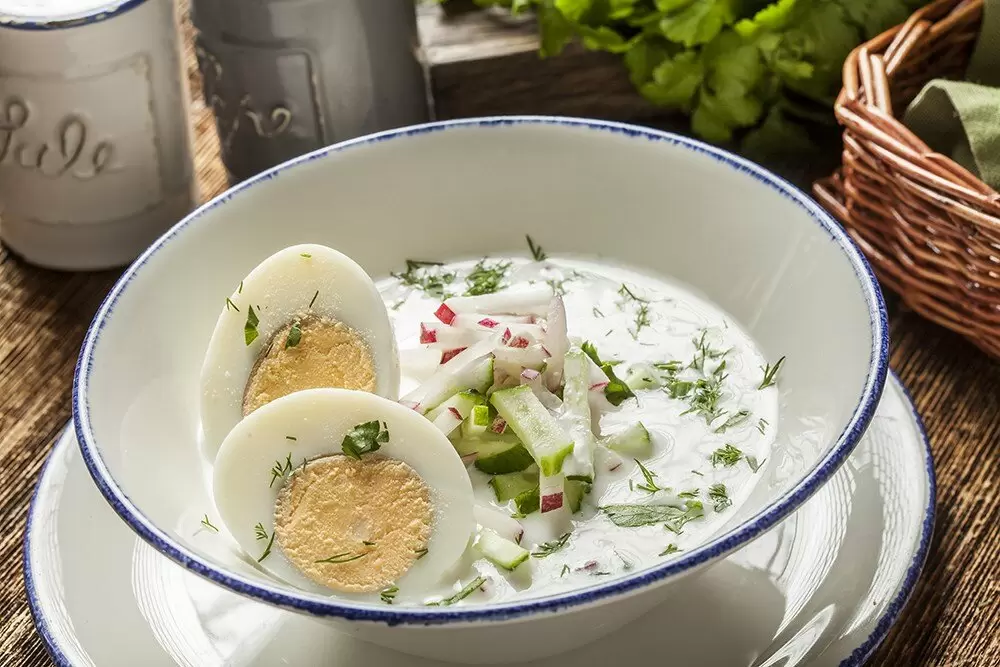 Наследие бабушки Надэ: холодный суп с неожиданным ингредиентом