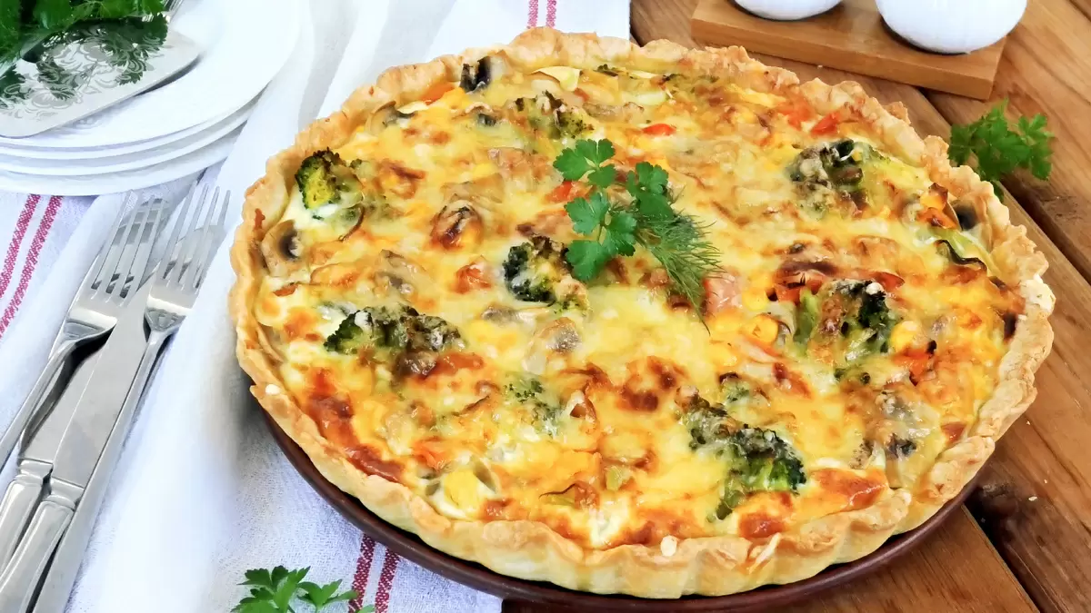 Вдохновляющее овощное искусство: как приготовить идеальный киш