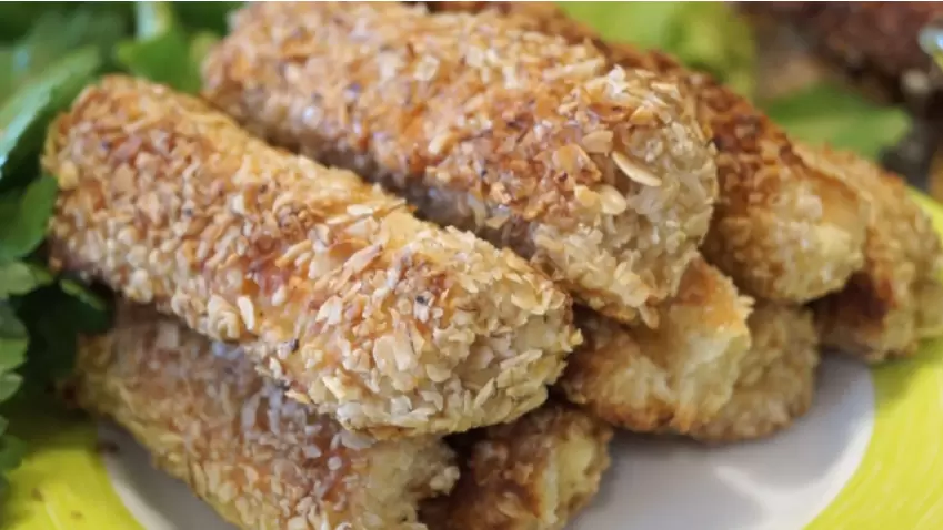 Идеальный завтрак: хрустящие тестовые трубочки с сырной начинкой