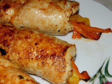 Куриные трубочки с перцем: быстрый и вкусный рецепт для идеального ужина