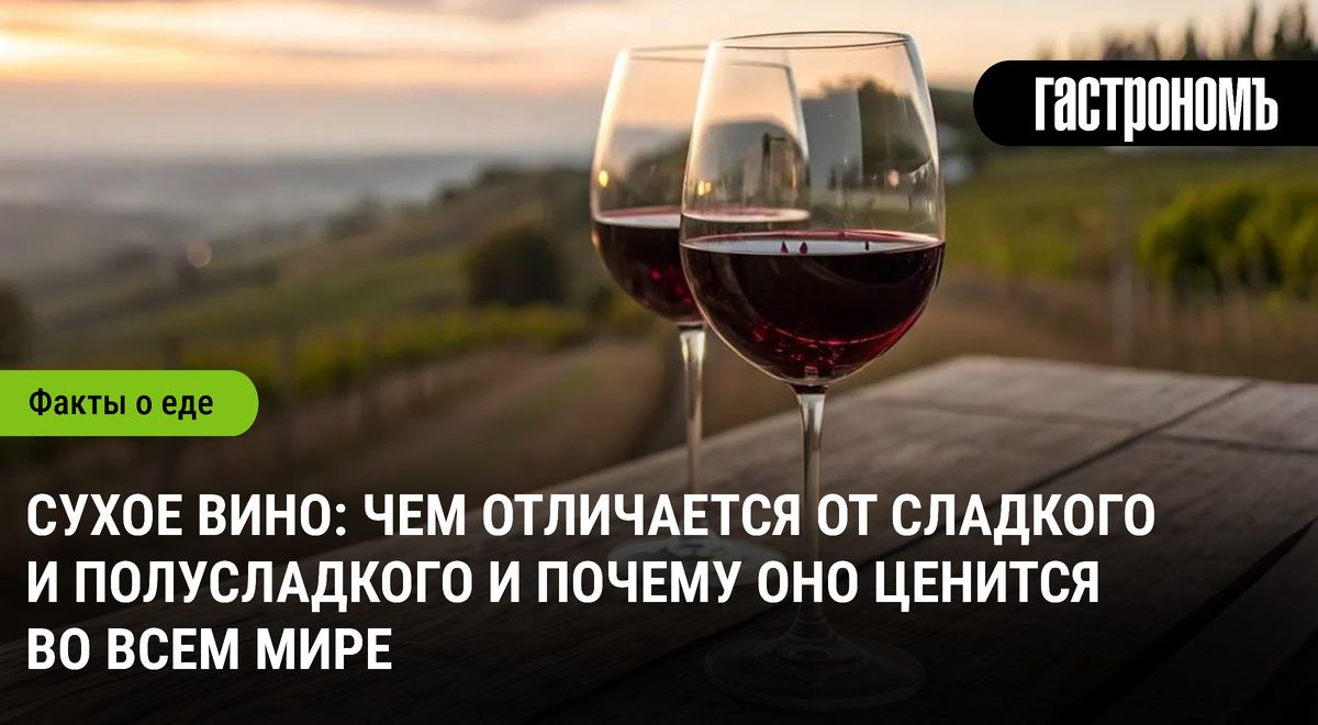 Сухие, сладкие и полусладкие вина: что выбрать для вашего стола?