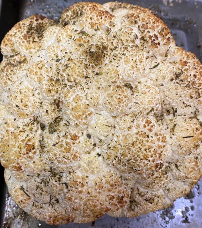 Запеченная цветная капуста: просто и вкусно